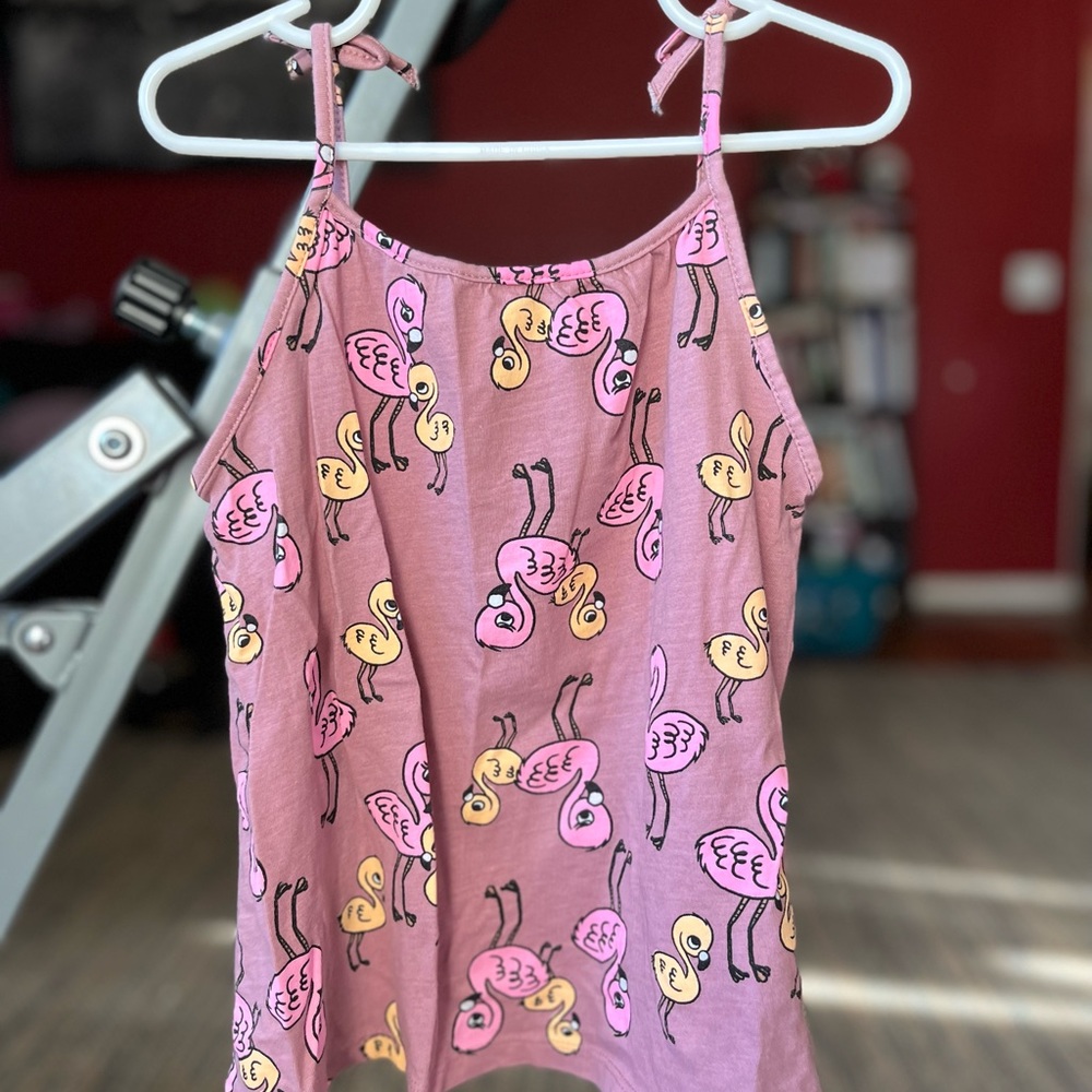 FLAMINGO TANK TOP 🩷🧡